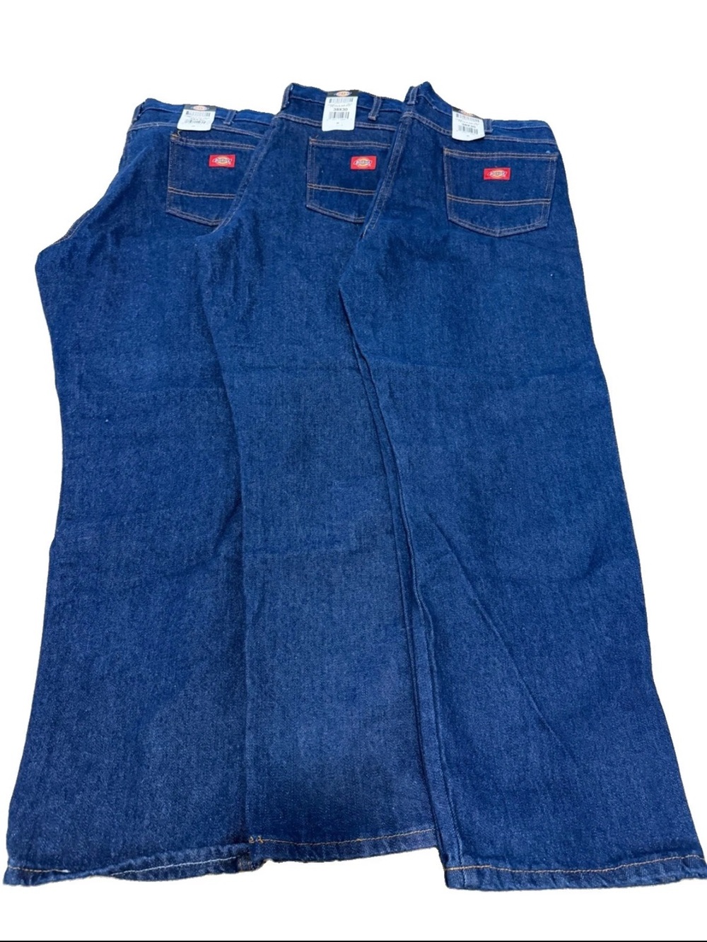 Three (3) Pairs Dickies Regular Fit 38x30 Work Pants
